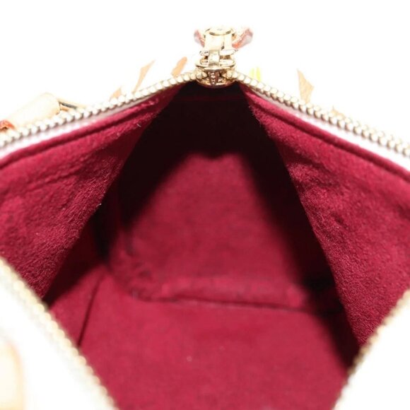 LOUIS VUITTON Monogram Multicolor Mini Speedy Hand Bag White M92645 Auth 143167A - Picture 13 of 16